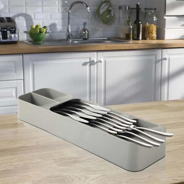 Expandable Drawer Organizer Tray — Kitchen & Desk